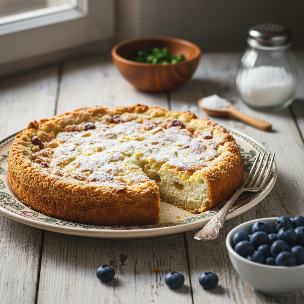 Greitai paruošiamas pyragas su varške: skanus desertas visai šeimai