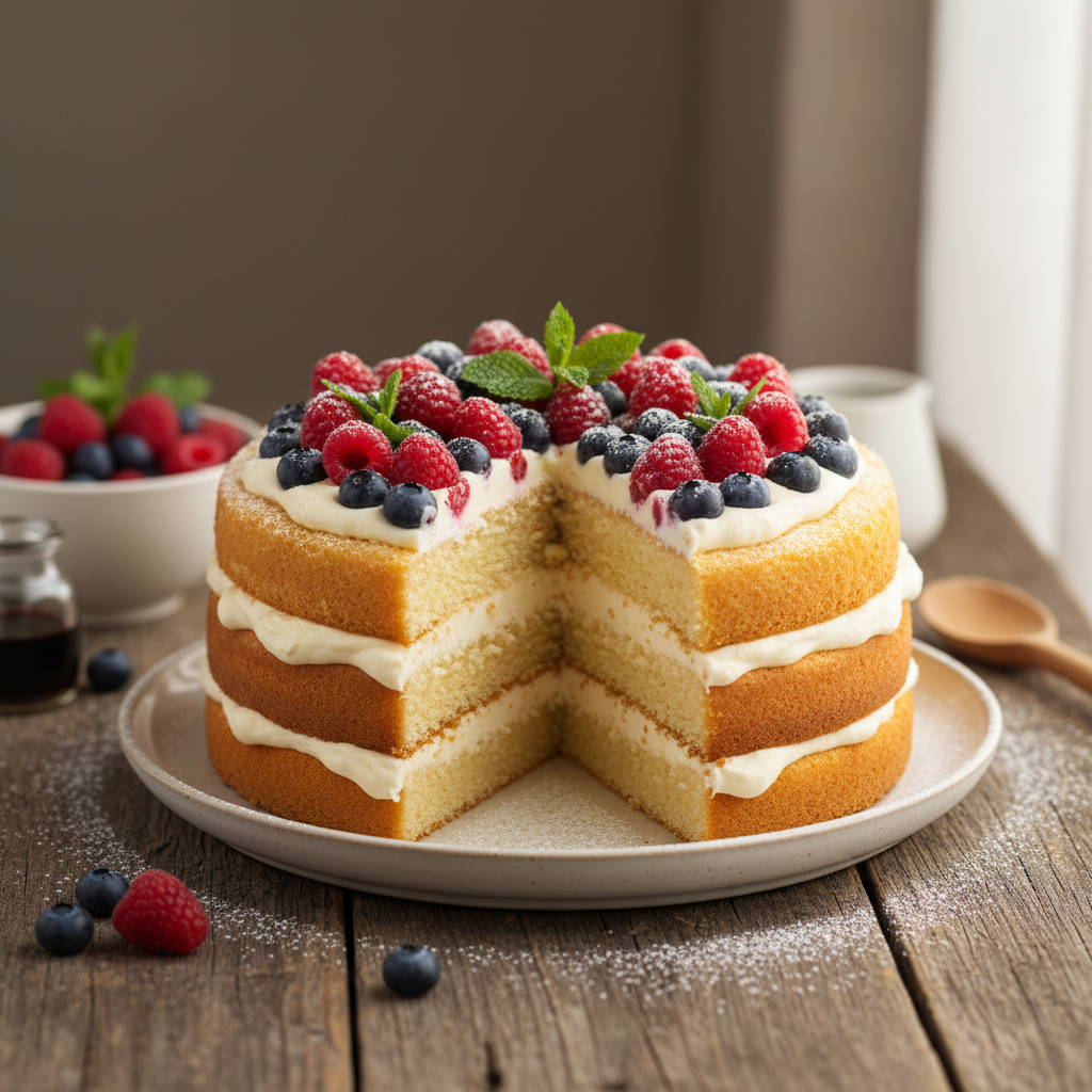 Kaip iškepti biskvitinį tortą su maskarpone: patarimai ir gudrybės