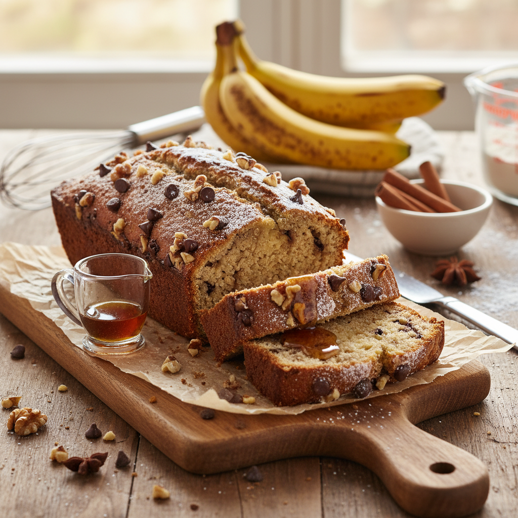 Kaip iškepti purų bananų pyragą: paprastas receptas ir keli gudrūs patarimai