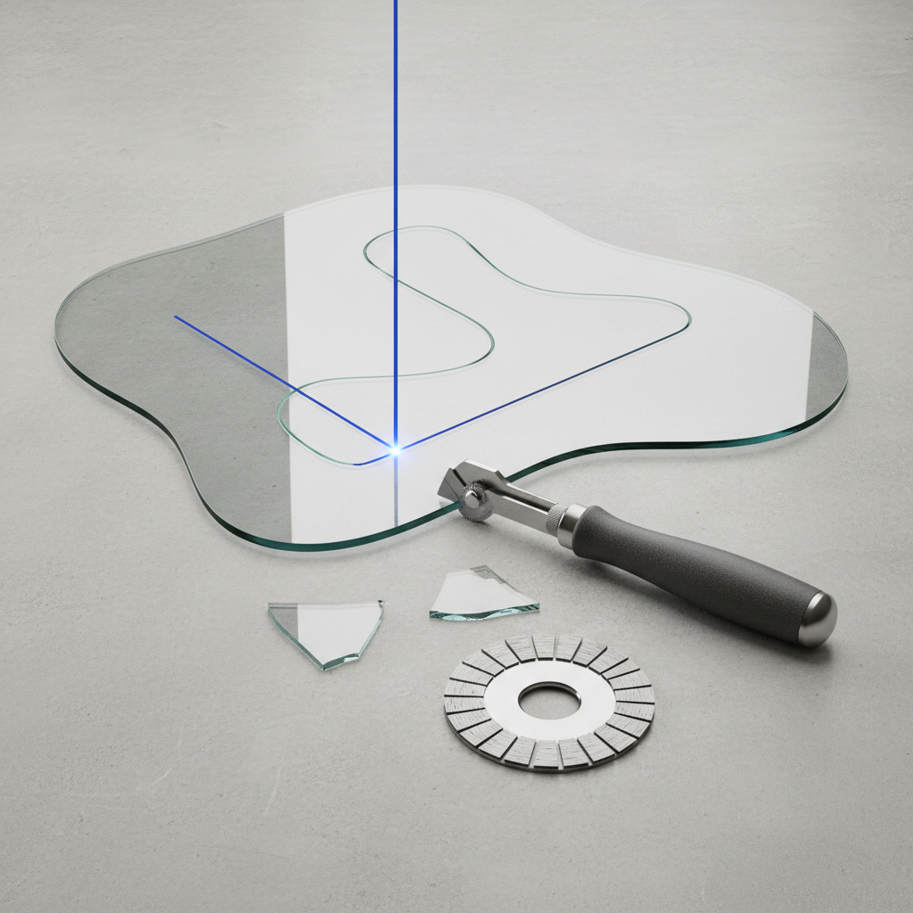 Kaip keičiasi stiklo pjovimas: meistrai dalijasi naujausiomis tendencijomis