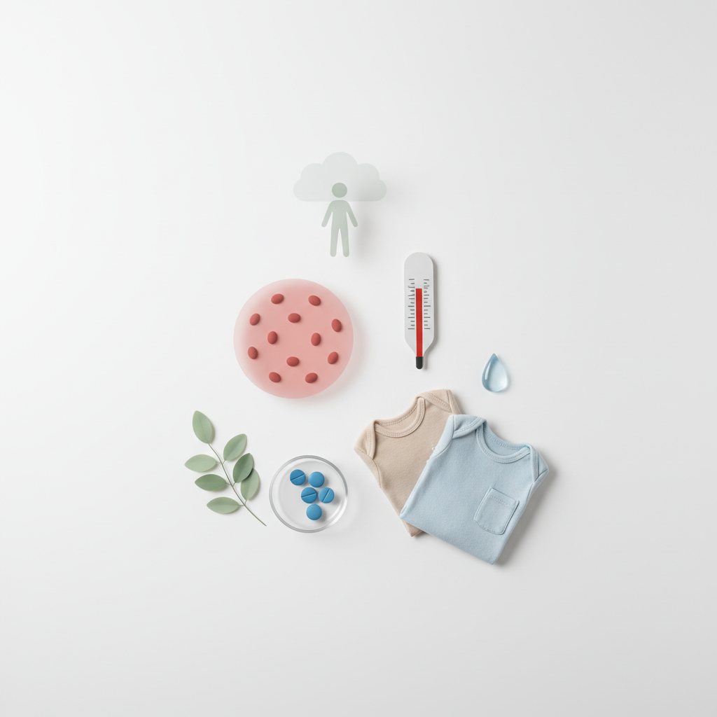 Kas yra tridienis bėrimas ir kaip jį atpažinti?