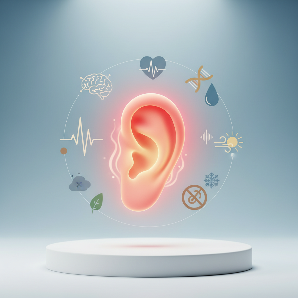 Kodėl kaista kairė ausis ir ką tai gali reikšti