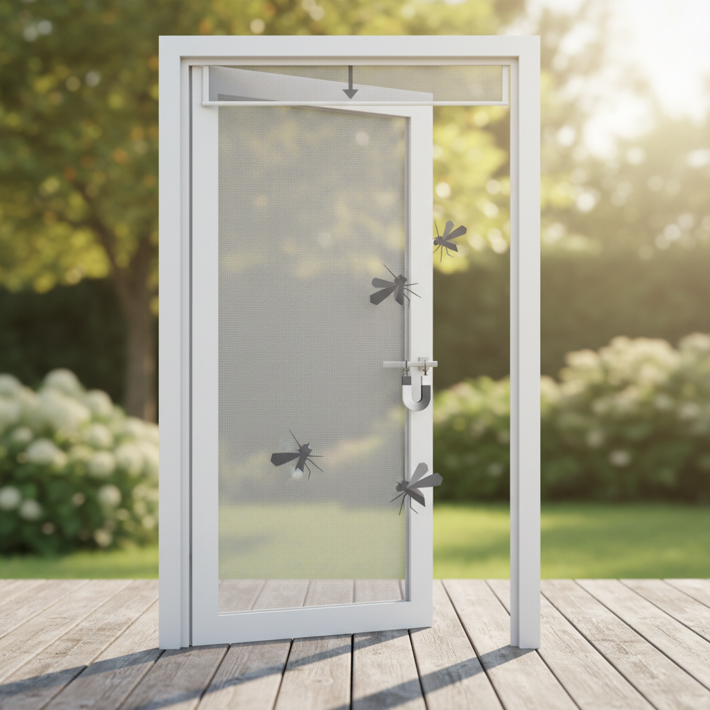 Tinklelis nuo uodų durims: ką svarbu žinoti prieš perkant