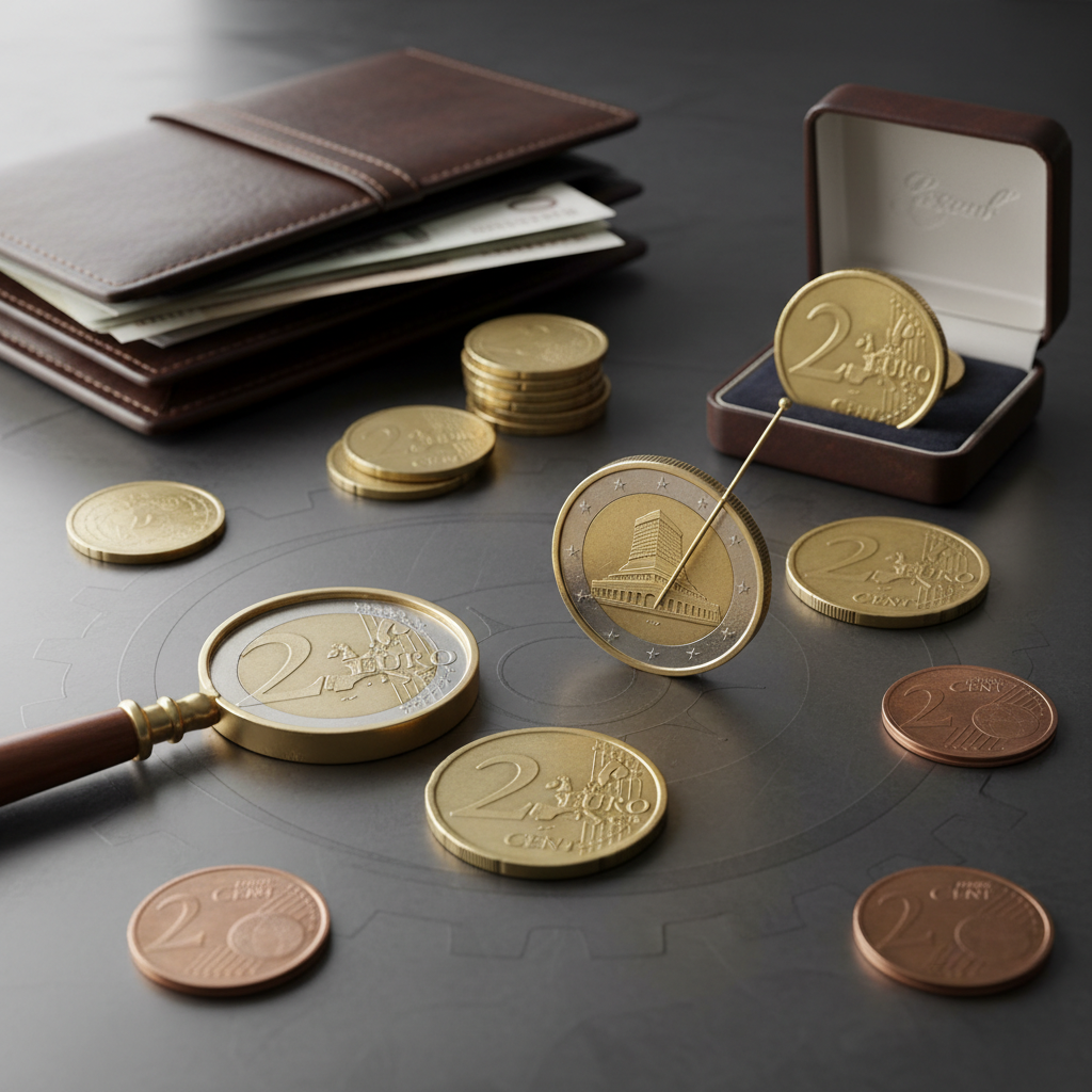 Brangiausios euro monetos: už jas siūlomi tūkstančiai