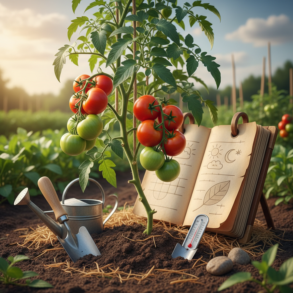 Kada sodinti pomidorus į lauką? Sodininko kalendorius